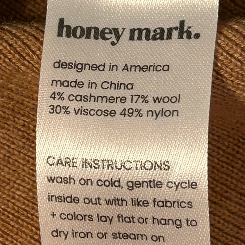 NWT Honeymark Culottes Wool/Cashmere Blend Pants - Picture 2 of 8